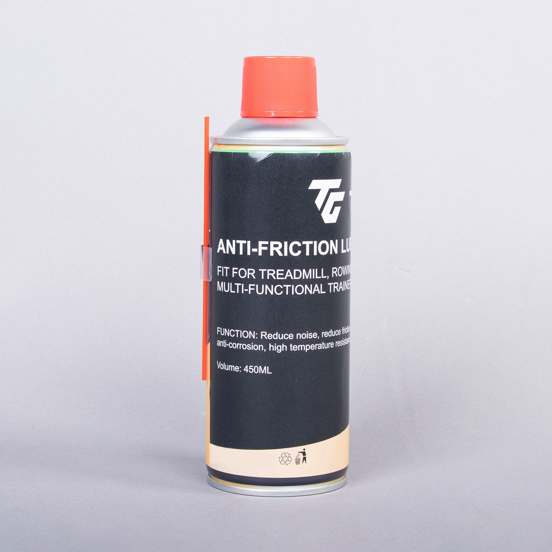 LUBRICATING SPRAY FOR FITNESS AND CARDIO MACHINES