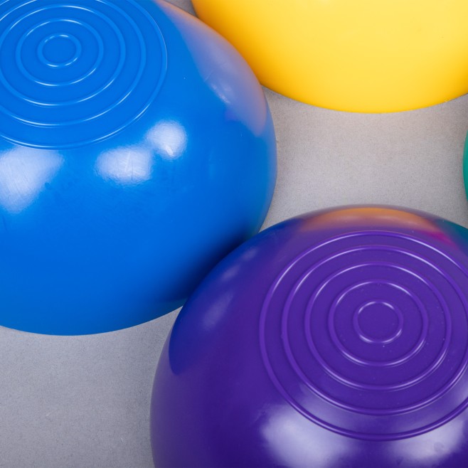 SET OF 6 SEMI-SPHERES FOR BALANCE TRAINING