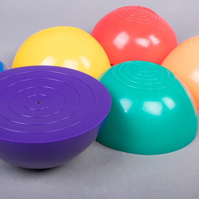 SET OF 6 SEMI-SPHERES FOR BALANCE TRAINING