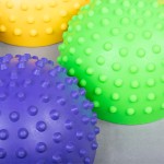 SET OF 6 TACTILE SEMISPHERES FOR BALANCE TRAINING