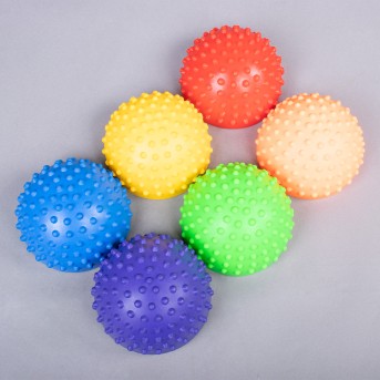 SET OF 6 TACTILE SEMISPHERES FOR BALANCE TRAINING