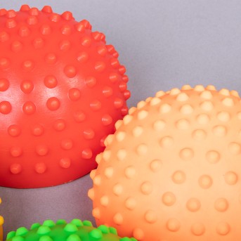 SET OF 6 TACTILE SEMISPHERES FOR BALANCE TRAINING