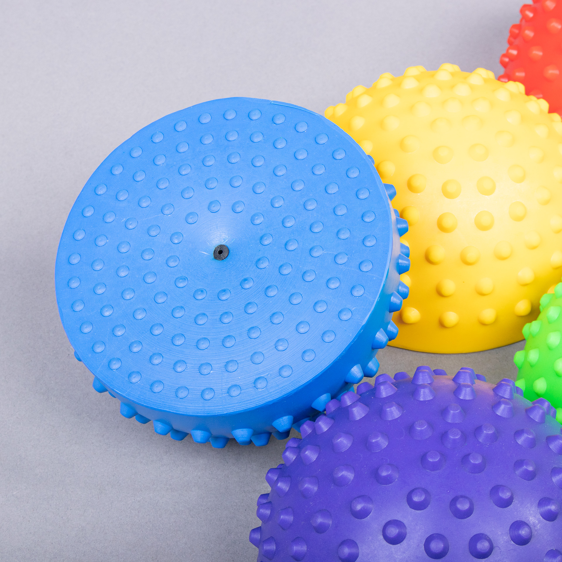 SET OF 6 TACTILE SEMISPHERES FOR BALANCE TRAINING