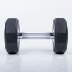 RUBBER PRO12 DUMBBELL (UNIT)
