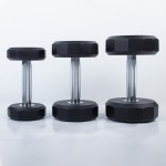 RUBBER PRO12 DUMBBELL (UNIT)