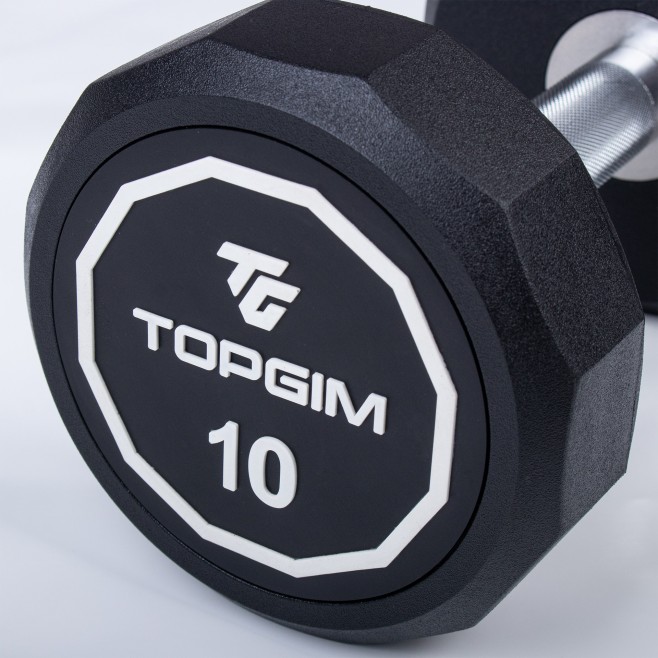 RUBBER PRO12 DUMBBELL (UNIT)