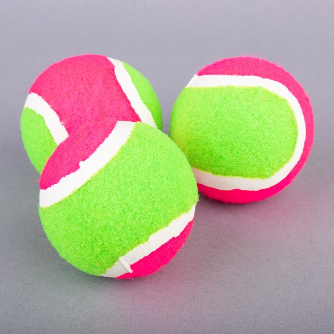 SET OF 3 TENNIS BALLS FOR VELCRO TARGET