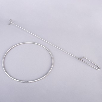 STAINLESS BOW AND HOOK SET