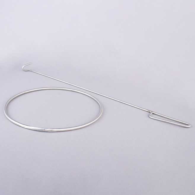 STAINLESS BOW AND HOOK SET