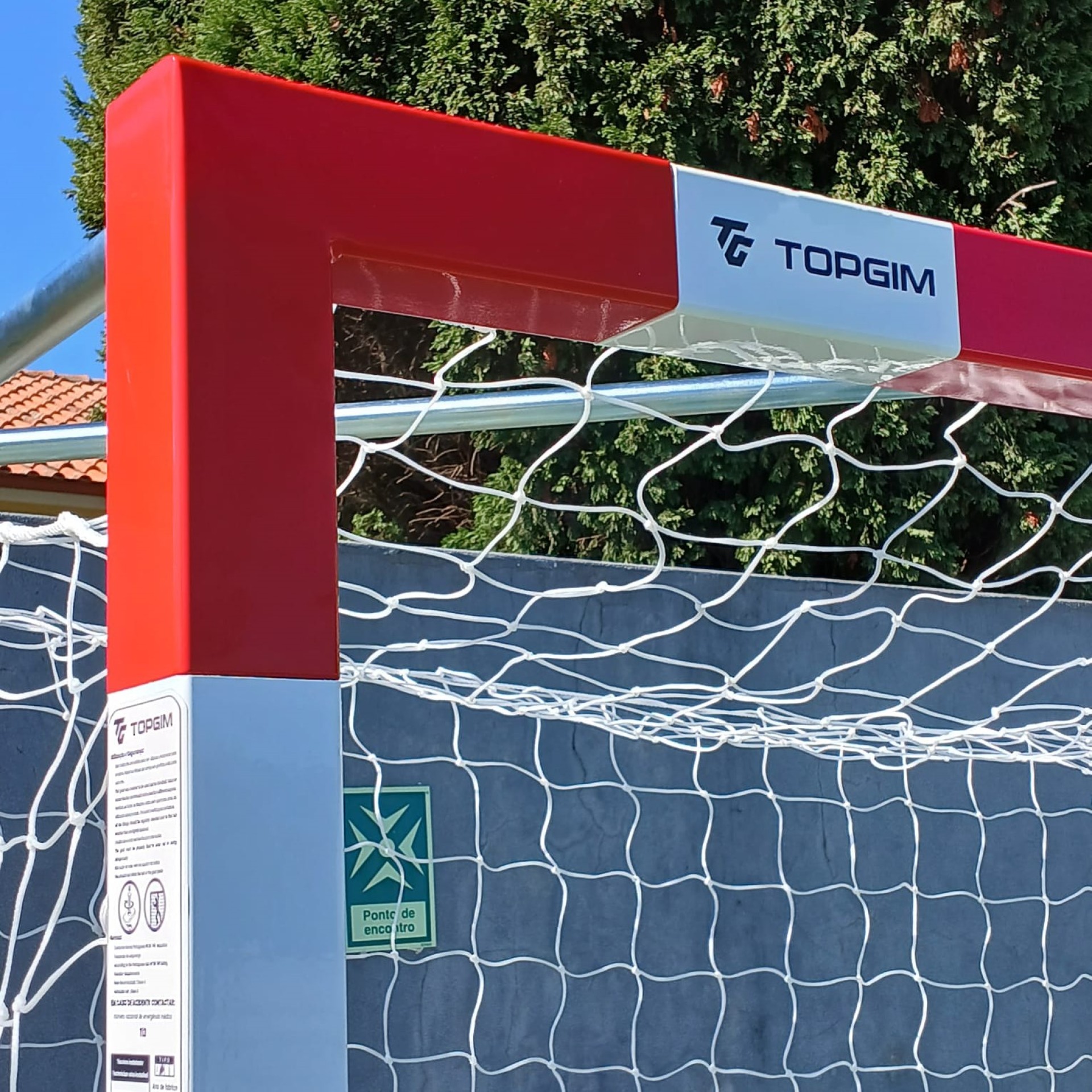 SQUARE ALUMINUM HANDBALL/FUTSAL GOAL