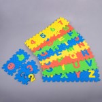 36-PIECE ALPHANUMERIC PUZZLE