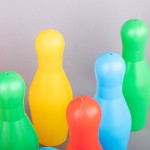 JUEGO DE BOWLING DE PVC 10 PIEZAS