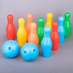 JUEGO DE BOWLING DE PVC 10 PIEZAS