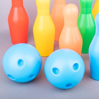 PVC BOWLING SET 10 PIECES