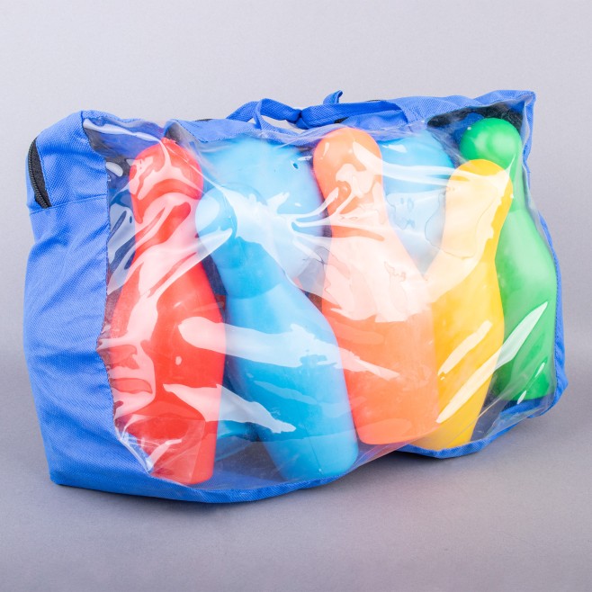 JUEGO DE BOWLING DE PVC 10 PIEZAS