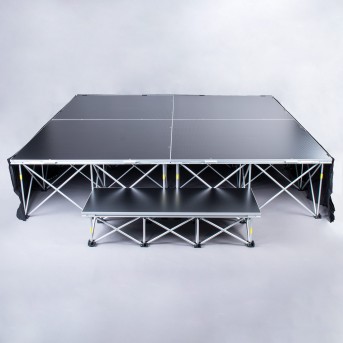 PORTABLE STAGE FOR FITNESS STUDIO OR EVENTS