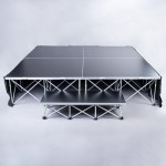 PORTABLE STAGE FOR FITNESS STUDIO OR EVENTS