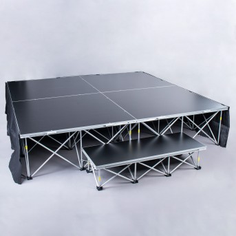 PORTABLE STAGE FOR FITNESS STUDIO OR EVENTS