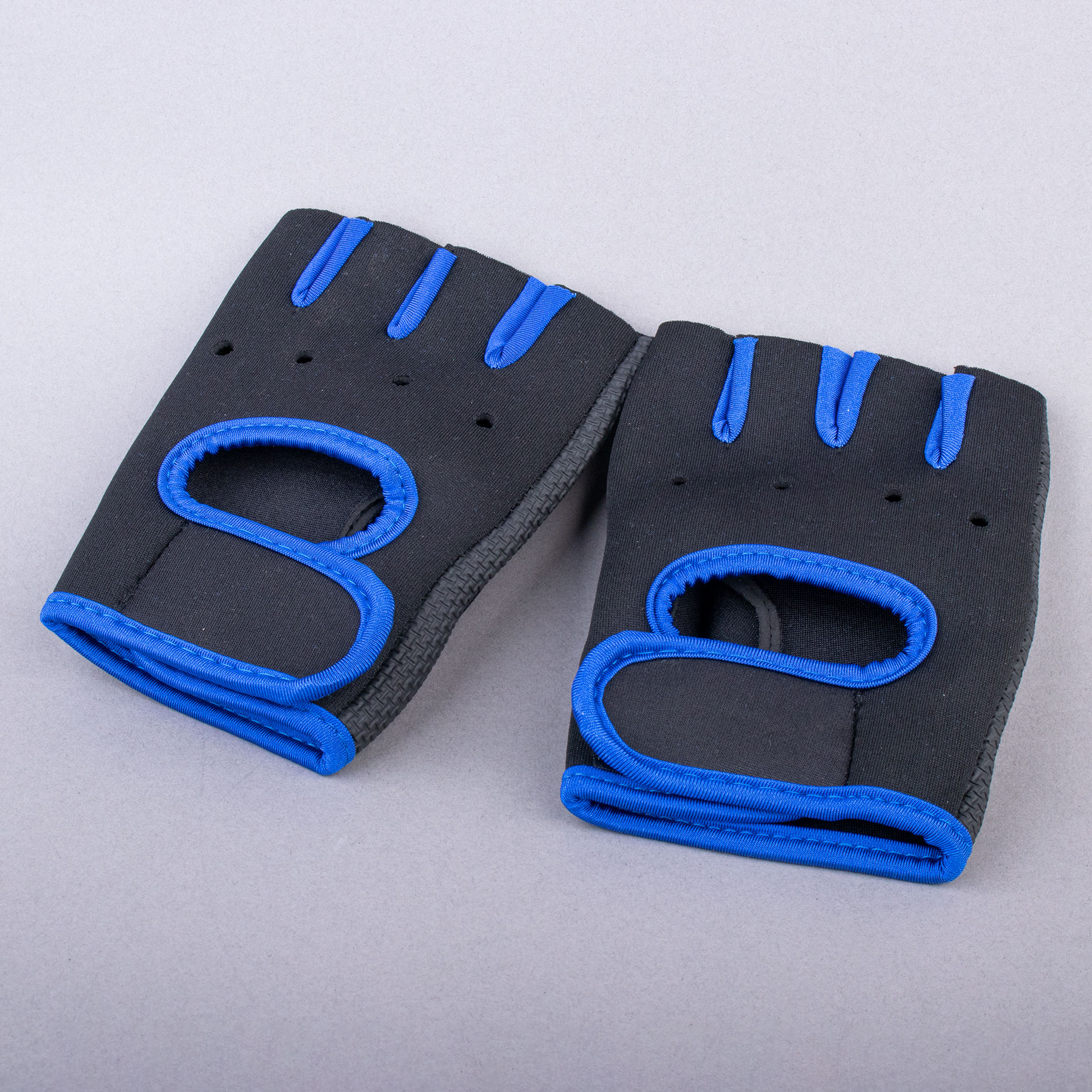 PAIR OF NEOPRENE/RUBBER BODYBUILDING GLOVES