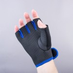 PAIR OF NEOPRENE/RUBBER BODYBUILDING GLOVES