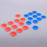SET OF 22 MAGNETIC PINS FOR TACTICAL BOARD