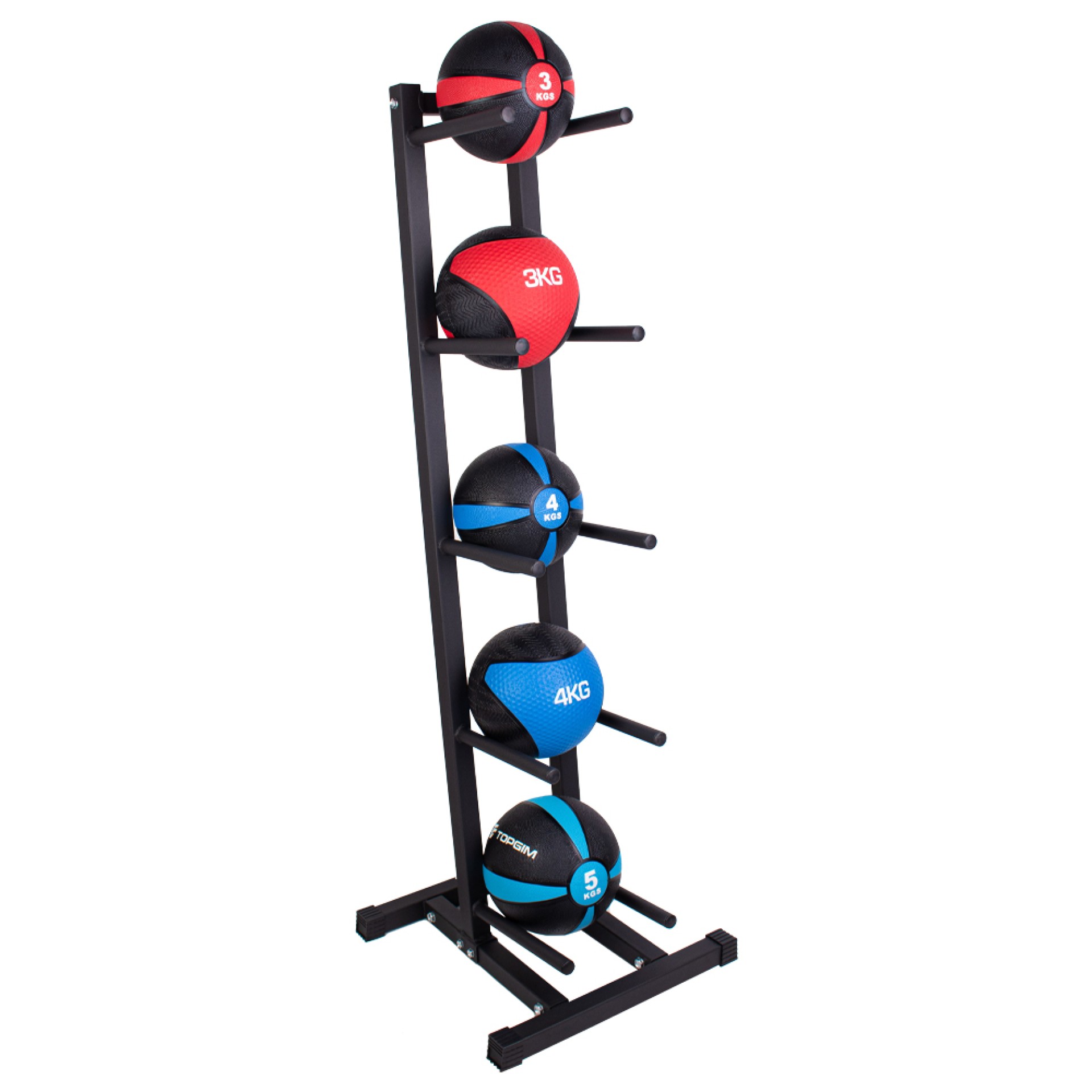 VERTICAL MEDICINE BALL RACK