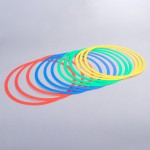 SET OF 12 TRAINING HOOPS