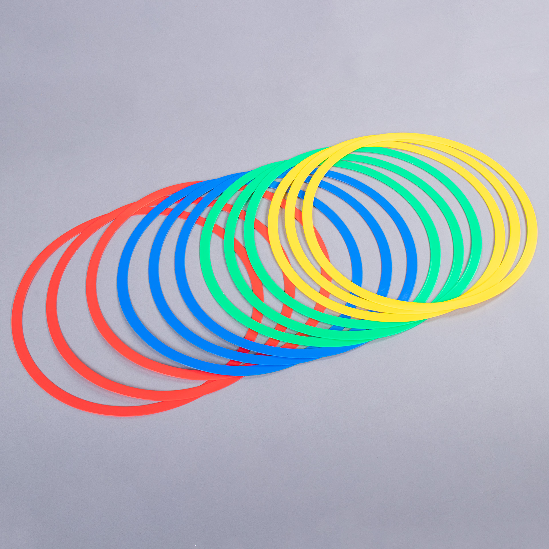 SET OF 12 TRAINING HOOPS