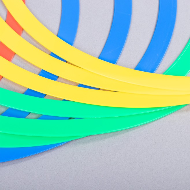 SET OF 12 TRAINING HOOPS