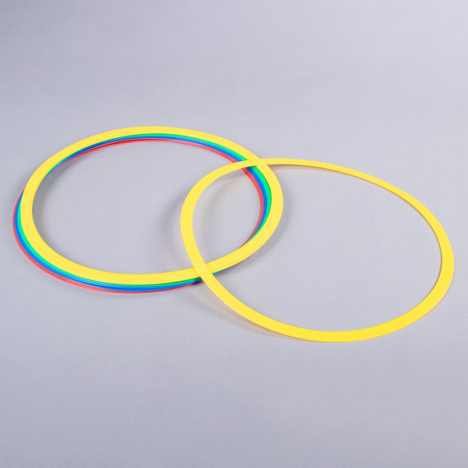 SET OF 12 TRAINING HOOPS