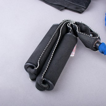 ELASTIC RESISTANCE BELT WITH 2 HANDLES