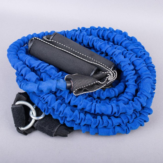 ELASTIC RESISTANCE BELT WITH 2 HANDLES