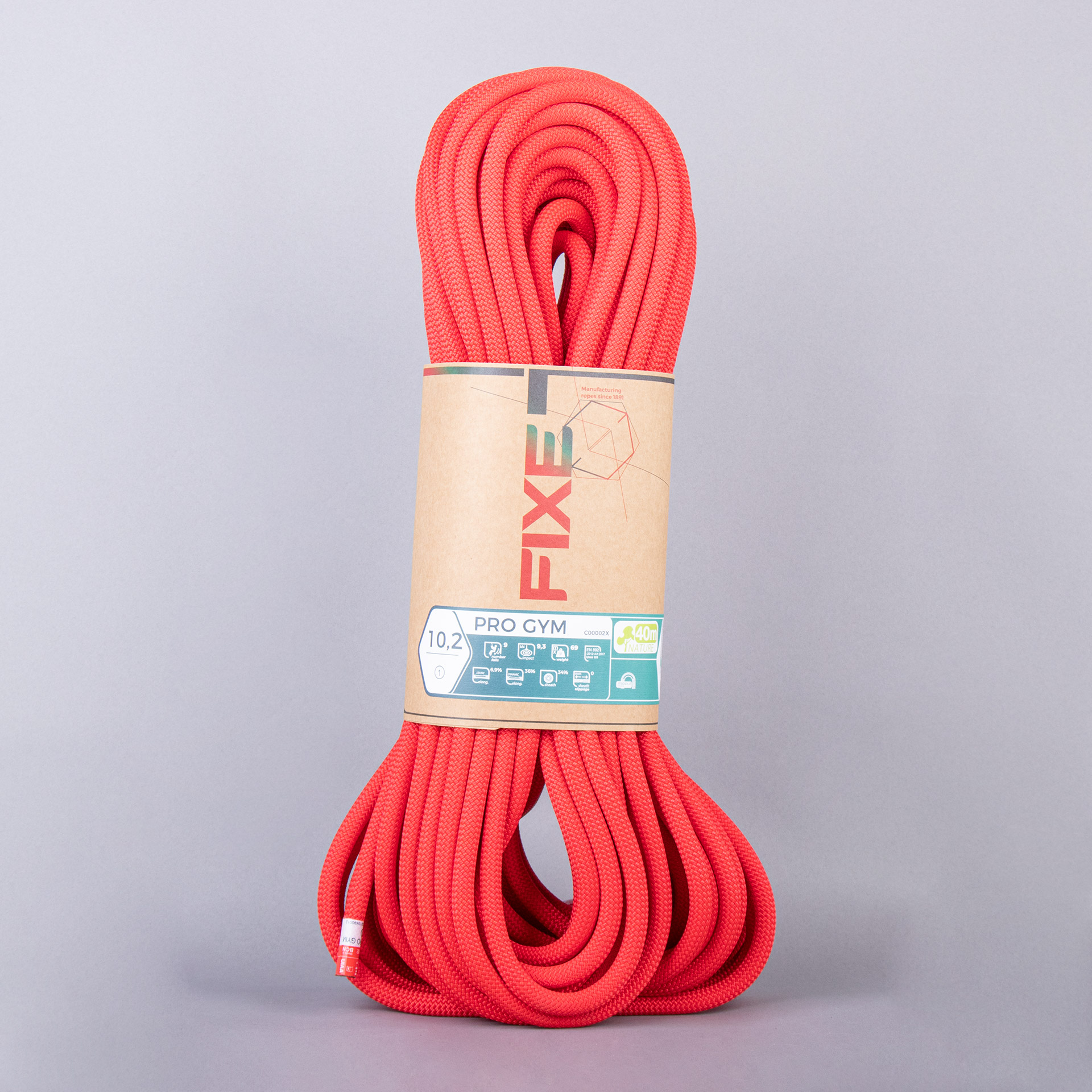 CLIMBING ROPE ROCÓDROMO FIXE PRO GYM NATURE 10.2