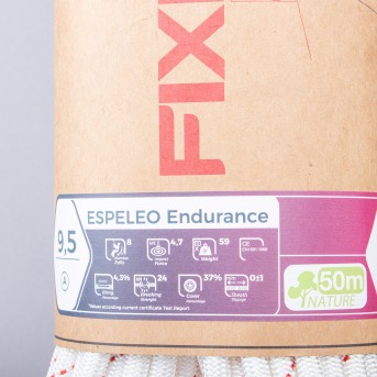 SEMI-STATIC CLIMBING ROPE FIXE ESPELEO ENDURANCE 9.5-50m