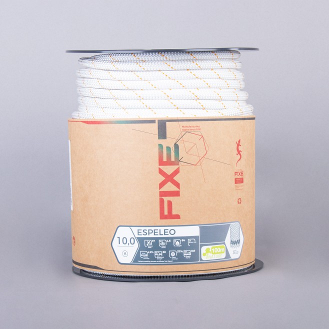 SEMI-STATIC CLIMBING ROPE FIXE ESPELEO 10.0 - 100m