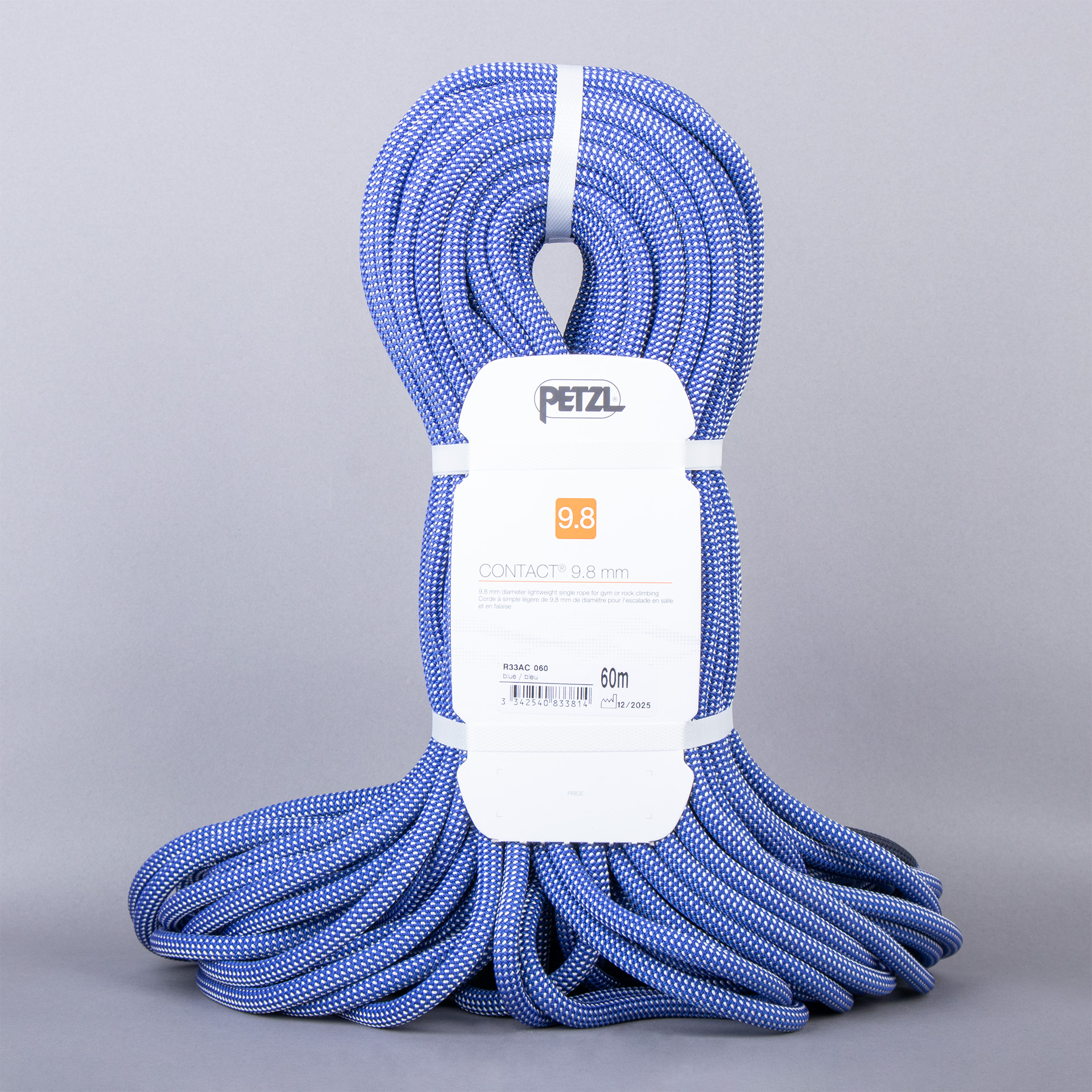 CLIMBING ROPE DYNAMIC SINGLE PETZL CONTACT 9.8