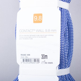 CLIMBING ROPE DYNAMIC SINGLE PETZL CONTACT WALL 9.8