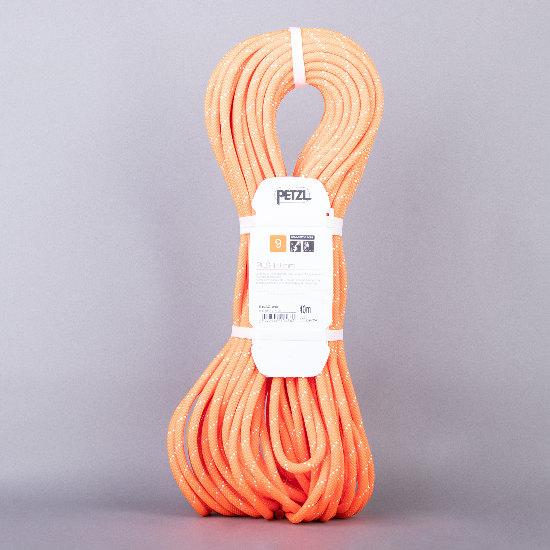 CORDA SPELEOLOGY SEMI-STATIC PETZL PUSH 9.0