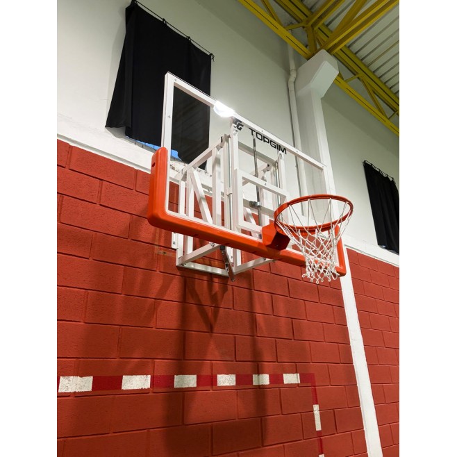OFFICIAL BASKETBALL SET WITH SIDE FOLDING AND HEIGHT ADJUSTMENT