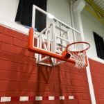 OFFICIAL BASKETBALL SET WITH SIDE FOLDING AND HEIGHT ADJUSTMENT