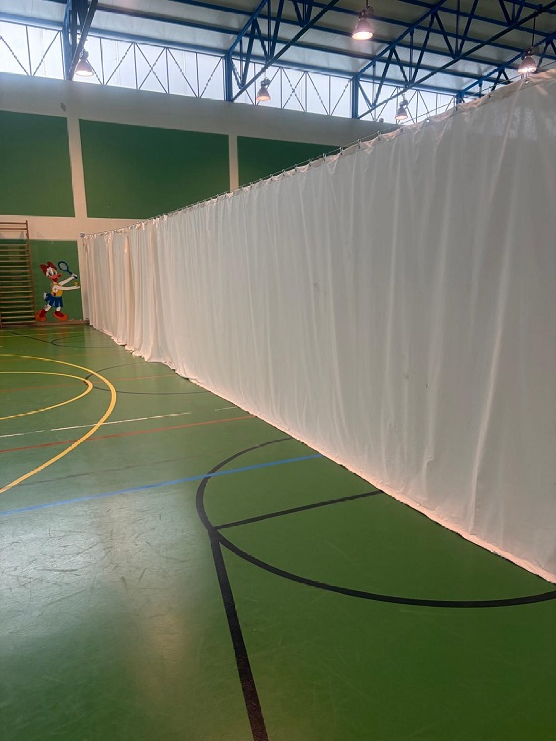 PAVILION CANVAS DIVISION CURTAIN (m/l)