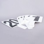 SET OF NUMBERED VOLLEYBALL BOARDS (20 PIECES)