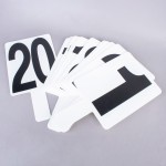 SET OF NUMBERED VOLLEYBALL BOARDS (20 PIECES)