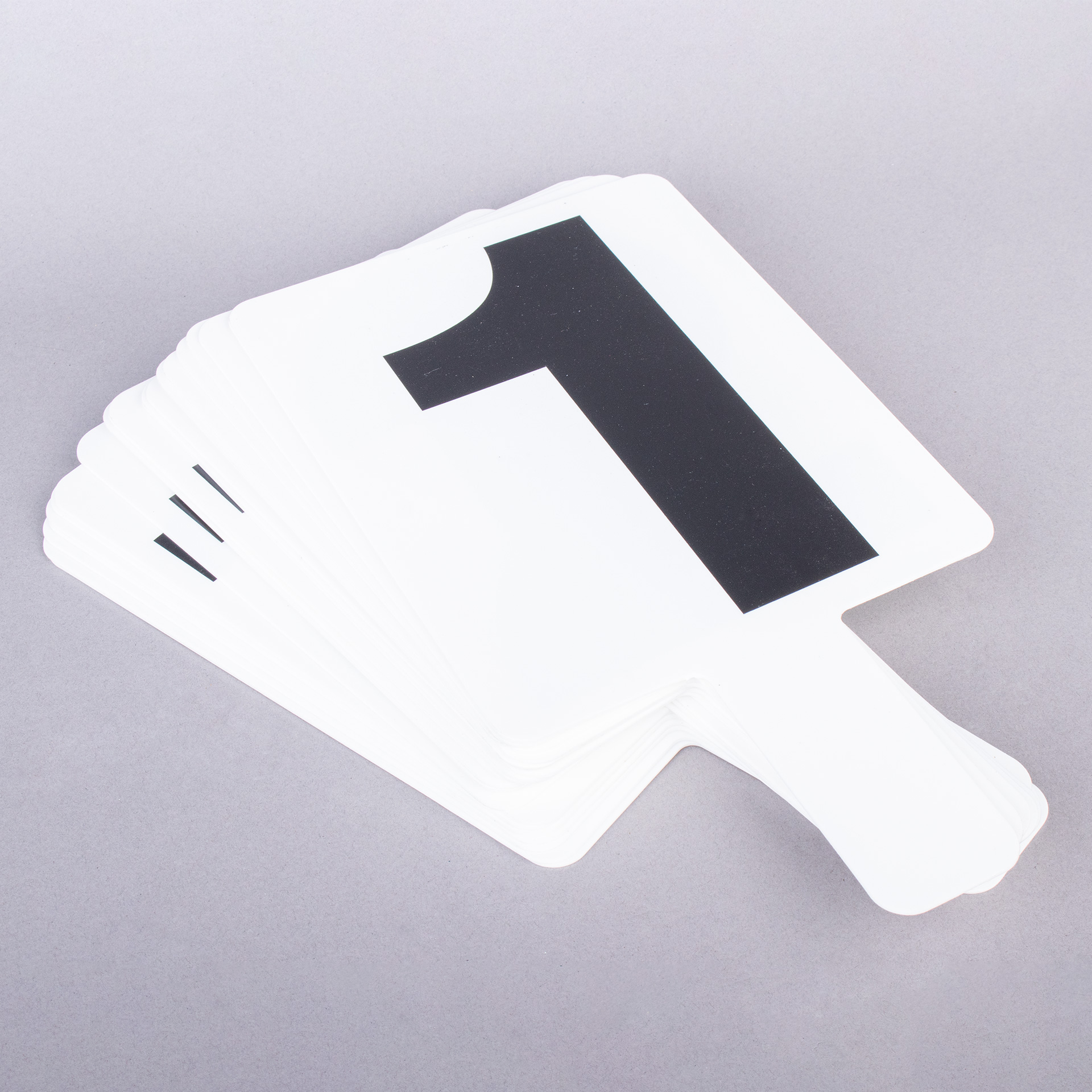 SET OF NUMBERED VOLLEYBALL BOARDS (20 PIECES)