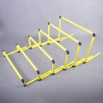 SET OF 6 PVC HURDLES 10, 20, 30, 40, 50 and 60cm