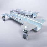 TROLLEY FOR TRANSPORTING HANDBALL GOALS