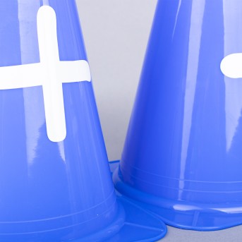 SET OF 5 CONES WITH MATHEMATICAL SYMBOLS