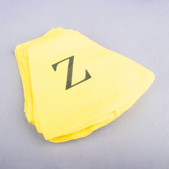 SET OF 26 COVERS WITH LETTERS FROM A to Z