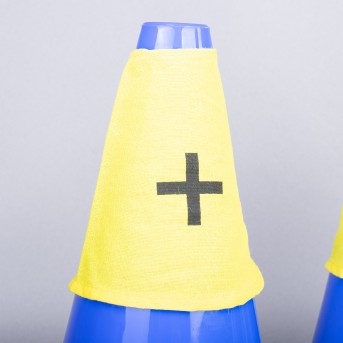 SET OF 5 COVERS WITH MATHEMATICAL SYMBOLS FOR CONES