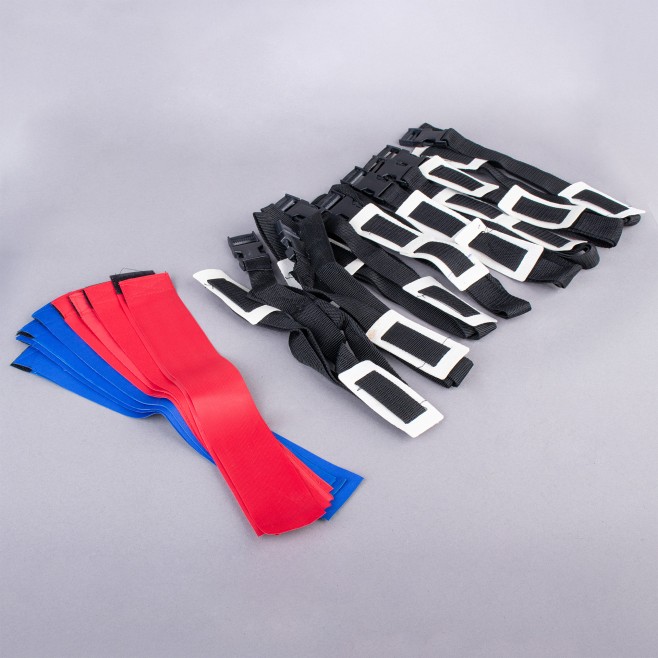 SET OF 8 BELTS FOR TAG RUGBY